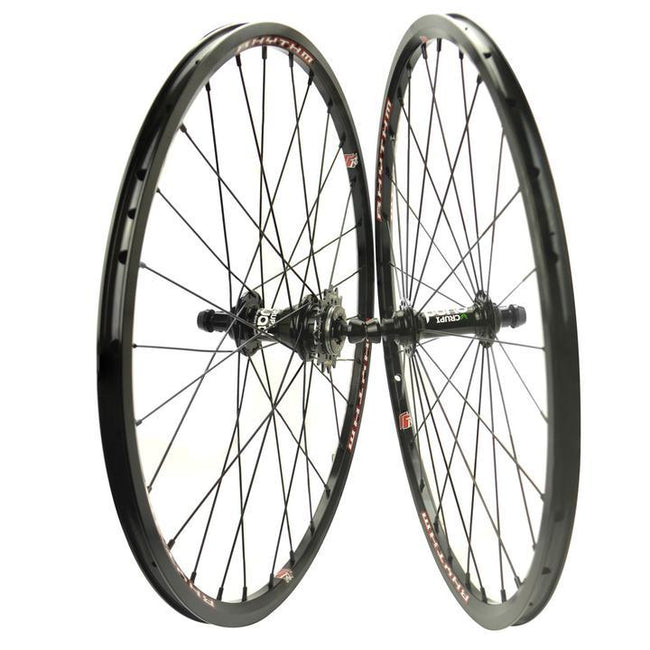 Crupi Expert Cruiser BMX Race Wheelset-24x1 3/8&quot; - 3