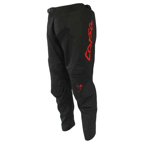 Corsa Warrior X BMX Race Pant-Black/Red - 1