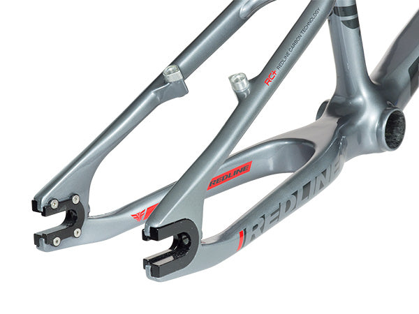 Redline Flight Team Carbon BMX Frame-Gray - 2