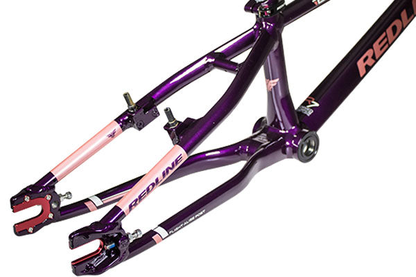 Redline 2017 Flight Alise Post BMX Frame-Purple - 3