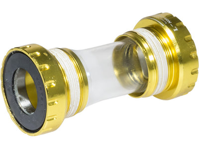 Redline Bottom Bracket Replacement for Microline 2-pc Cranks-Gold