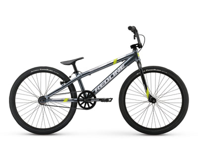 Redline MX-24 Pro Cruiser 24" BMX Race Bike-Gray/White Decal