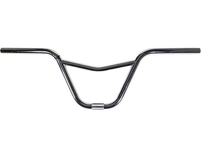 Redline Flight V-Bar Chromoly Handlebar-8"-Chrome Plated