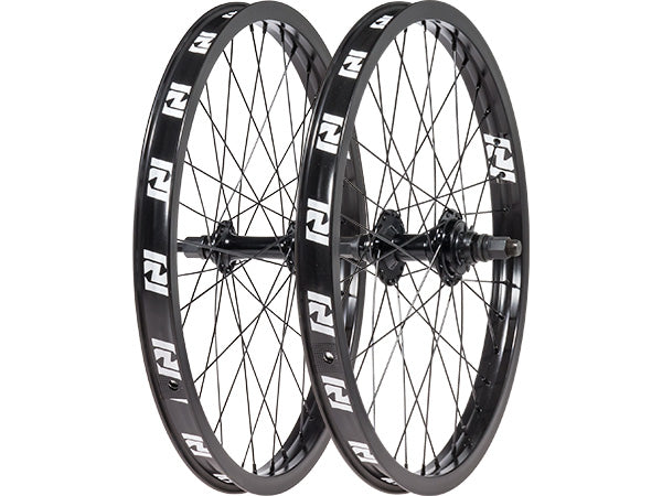 Revenge OEM BMX Freestyle Wheelset-18&quot;-Black - 1