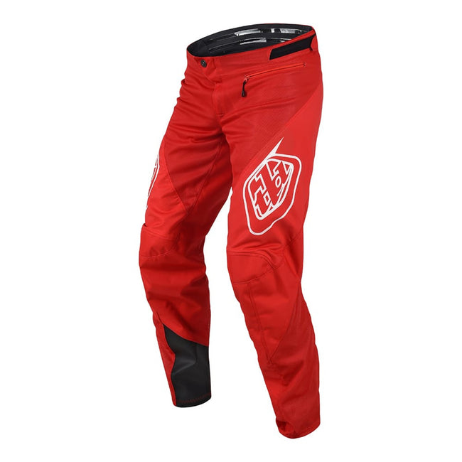 Troy Lee 2018 Sprint Pants - Solid Red - 1