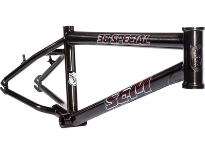 S&M .38 Special Chromoly BMX Race Frame-Black