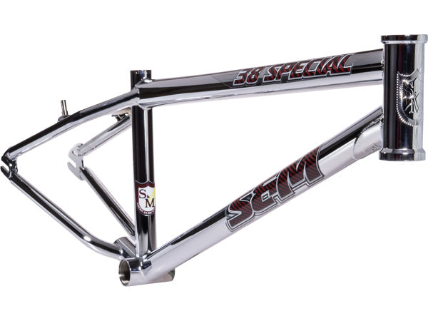 S&amp;M .38 Special Chromoly BMX Race Frame-Chrome-Pro 24&quot; - 1