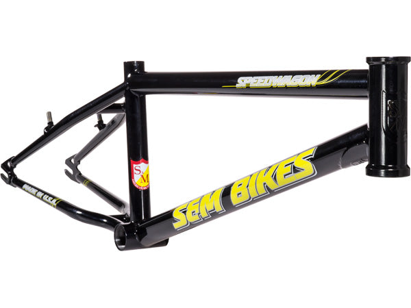 S&amp;M Speedwagon BMX Race Frame-Gloss Black - 1