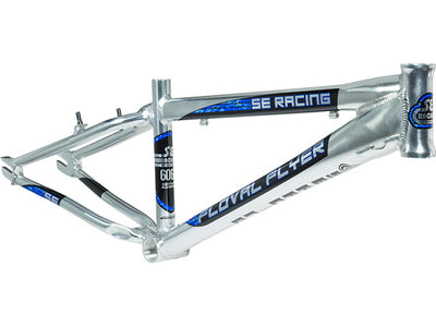 SE 2016 Floval Flyer BMX Cruiser Race Frame-High Polish Silver