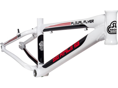 SE Racing 2013 Floval Flyer BMX Frame-White-Pro 24"