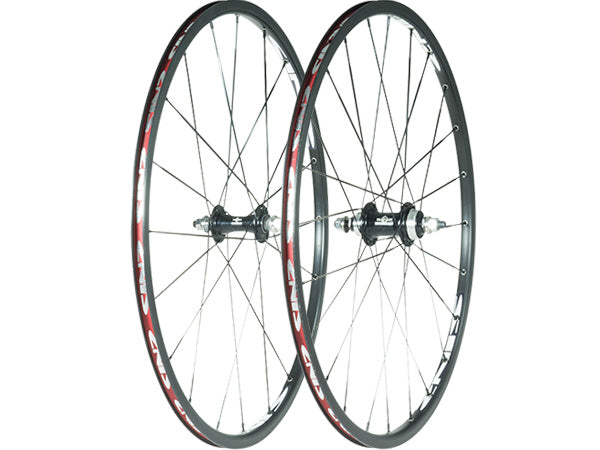 Sinz Elite Expert Cruiser BMX Race Wheelset-24x1 3/8&quot;-Black - 1