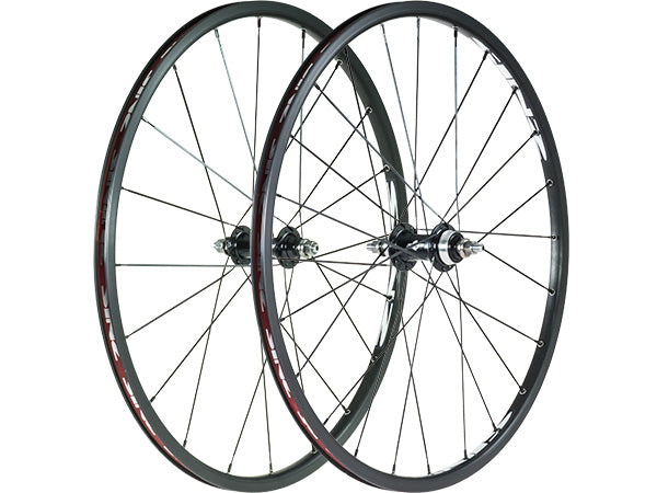 Sinz Freewheel Mini Cruiser BMX Race Wheelset-24x1 1/8&quot;-Black - 1