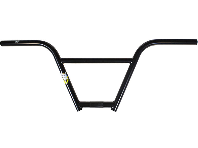 S&amp;M FU-Bar Chromoly BMX Handlebars-9&quot;-Flat Black - 1