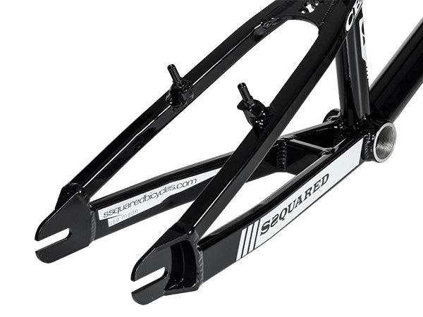 SSquared CEO V2 BMX Race Frame-Black - 3