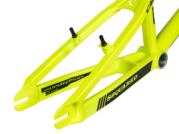 SSquared CEO V2 BMX Race Frame-Fluorescent Yellow - 3