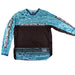 Stay Strong Mash Up BMX Race Jersey-Teal/Black - 1