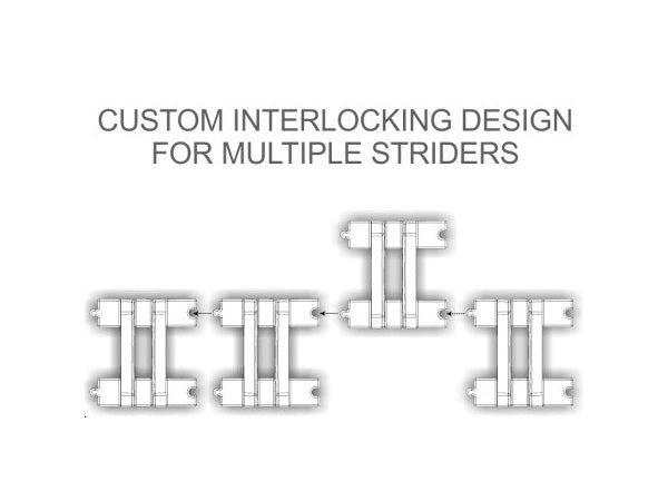 Strider Plastic Interlocking Bike Stand - 3