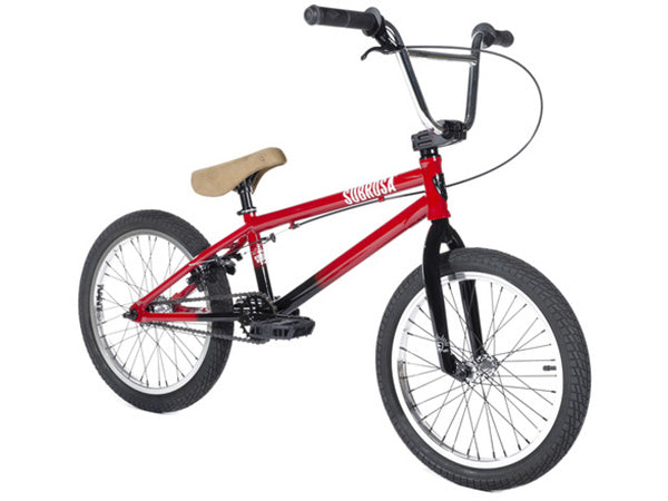 Subrosa Salvador BMX Bike-18&quot;-Red/Black - 1