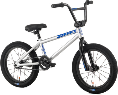 Sunday Blueprint 16" Bike-Silver/Blue