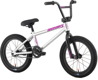 Sunday Blueprint 16" Bike-Silver/Purple