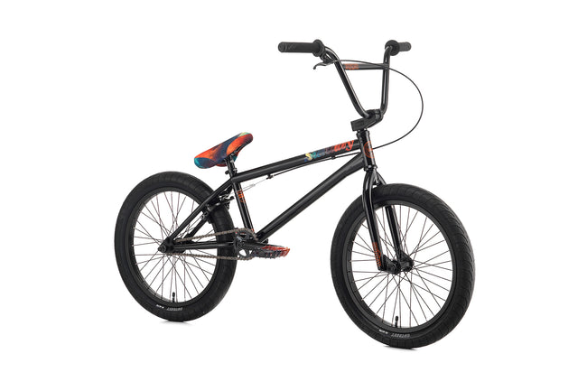 Sunday AM Plus Galaxy Bonus BMX Bike-Black-20.75&quot;TT - 1