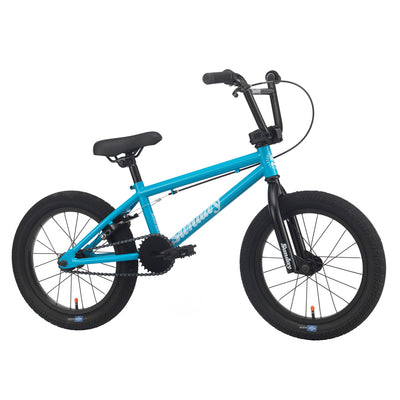 Sunday Blueprint 16" BMX Bike-Gloss Surf Blue