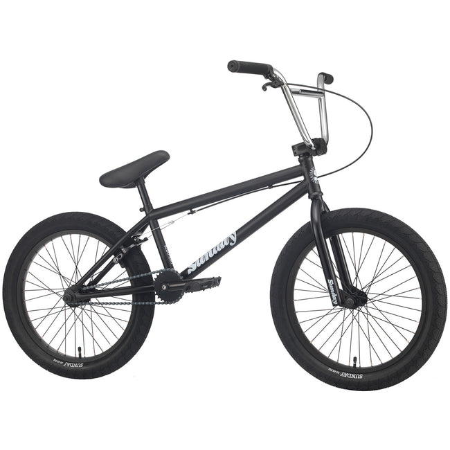 Sunday Blueprint 20.5&quot;TT BMX Bike-Matte Black/Chrome - 1