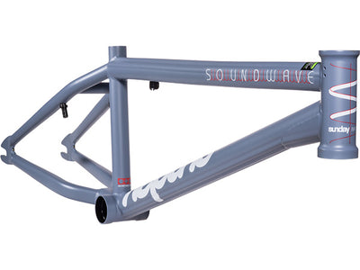 Sunday Soundwave BMX Frame-Matte Gray