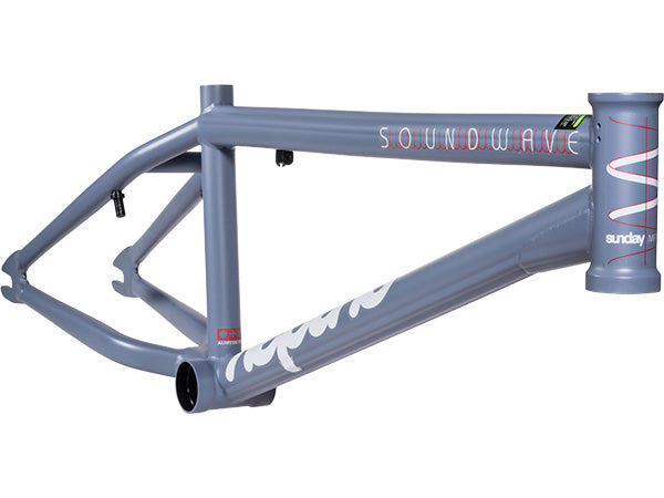 Sunday Soundwave BMX Frame-Matte Gray - 1