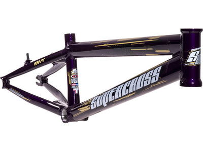 Supercross Envy V2 Aluminum BMX Race Frame-Blurple