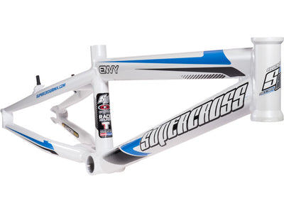 Supercross Envy V3 BMX Race Frame-Gloss White