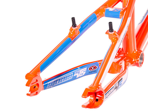 Supercross Envy V5 BMX Race Frame-Fire Orange - 3