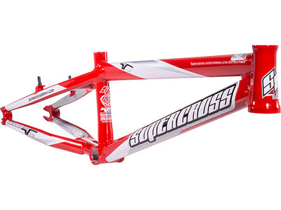 Supercross Envy V5 BMX Race Frame-Racing Red