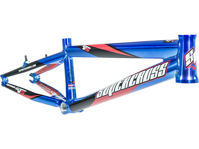 Supercross Envy V5 Race Frame-Translucent Blue