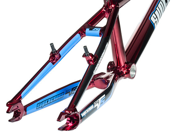 Supercross Envy V5 Race Frame-Translucent Red - 3