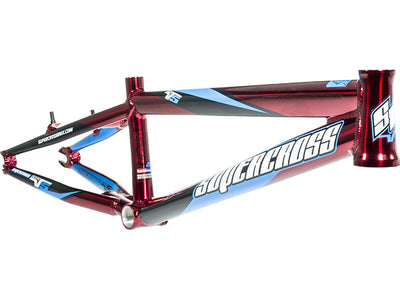 Supercross Envy V5 Race Frame-Translucent Red