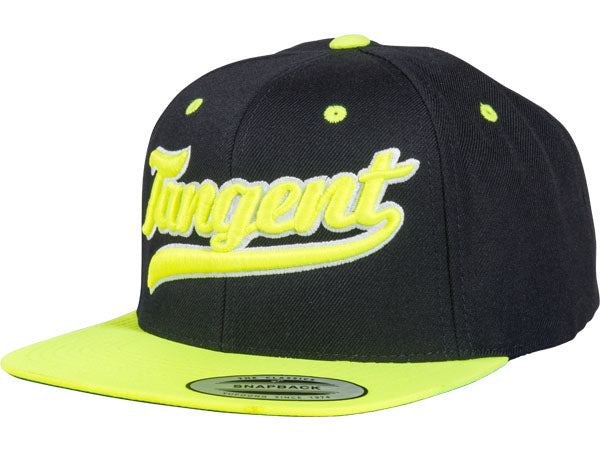 Tangent Snapback Hat-Black/Yellow - 1