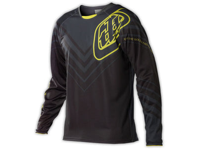 Troy Lee 2014 Sprint BMX Race Jersey-Camber-Black