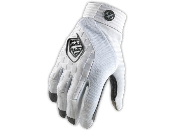 Troy Lee Sprint BMX Race Gloves-White - 1