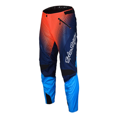 Troy Lee Sprint Pants-Starburst Navy/Orange