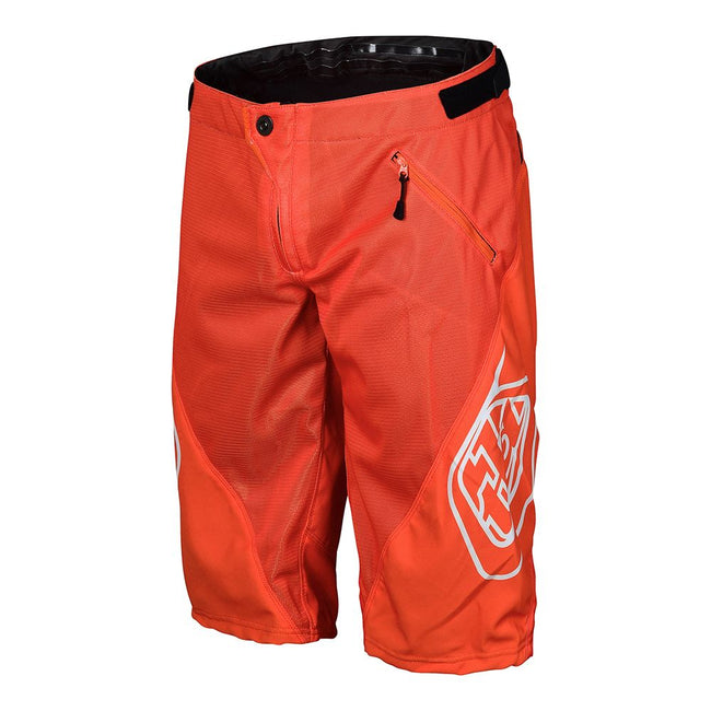 Troy Lee Sprint Short-Solid Orange - 1