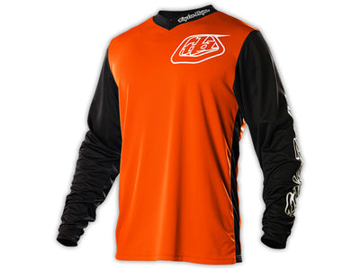 Troy Lee 2015 GP BMX Race Jersey-Hot Rod Orange