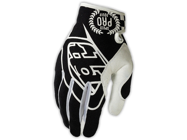 Troy Lee SE BMX Race Gloves-Black - 1