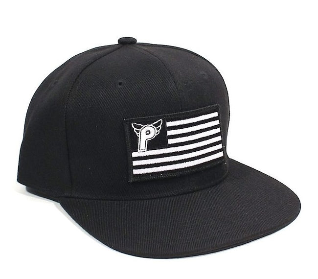 Profile Nation Snapback Hat - Black - 1