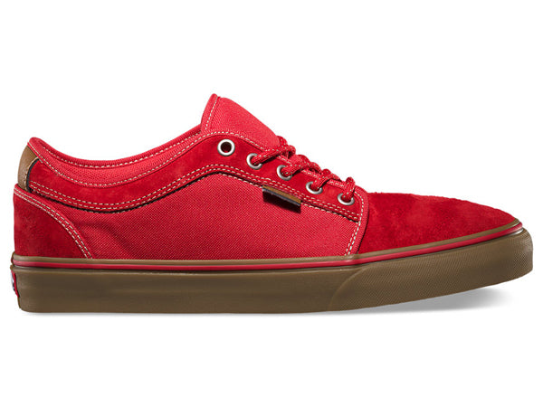 Vans Chukka Low Shoes-Explorer/Red - 1