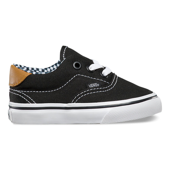 Vans Era 59 6oz Canvas Shoes-Black-Toddler - 1