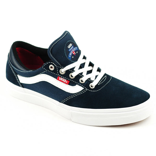 Vans Gilbert Crockett Pro Shoes-Navy/White/Red - 1