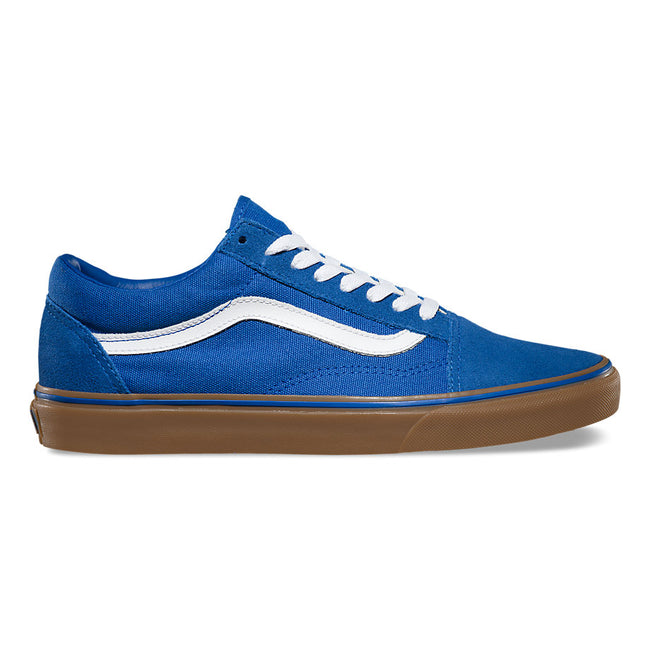 Vans Old Skool Gumsole Shoes-Olympian Blue/Gum - 1