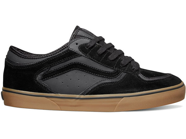 Vans Rowley Pro Shoes-Black/Pewter/Gum - 1