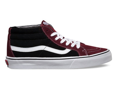 Vans SK8 Mid Shoes-Port/Black